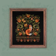 Embroidery kit “Tawny Treasure” – Owlforest Embroidery