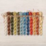 Set of OwlForest Hand-Dyed Threads for the “Ukha” Chart (DMC)