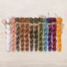 Set of OwlForest Hand-Dyed Threads for the “Nightingale the Robber's Hobby” Chart (DMC)