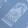 Free embroidery digital chart “Let It Snow”