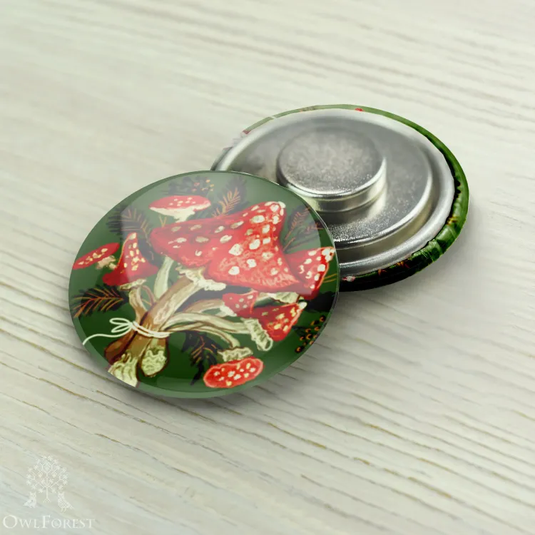 Magnet Needle Minder “Toadstool Bouquet”