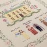 Printed embroidery chart “Pride and Prejudice. Part one. Longbourn”