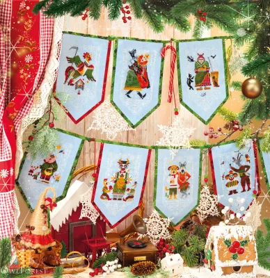 Digital embroidery chart “Fair Tale Carousel”