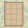 Free embroidery digital chart “Twelve Months. Grid”
