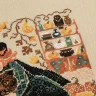 Printed embroidery chart “My Ginger Snap”