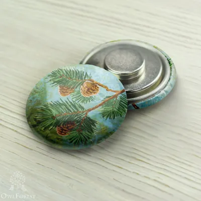 Magnet Needle Minder “Рine cone”