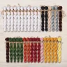 Set of OwlForest Hand-Dyed Threads for the “Fair Tale Carousel” Chart (DMC)