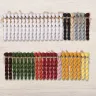 Set of OwlForest Hand-Dyed Threads for the “Fair Tale Carousel” Chart (DMC)