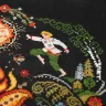 Printed embroidery chart “Fern Flower”