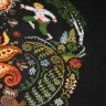 Printed embroidery chart “Fern Flower”