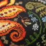 Printed embroidery chart “Fern Flower”