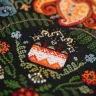 Printed embroidery chart “Fern Flower”