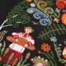 Printed embroidery chart “Fern Flower”