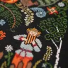 Printed embroidery chart “Fern Flower”