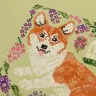 Printed embroidery chart “Fluffy Joy” 