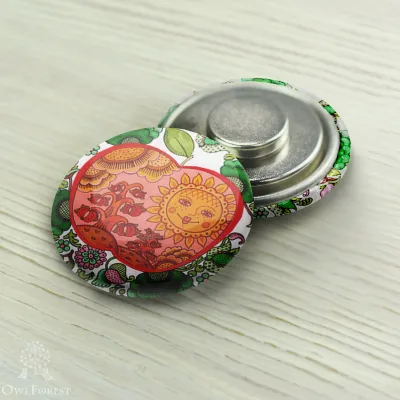 Magnet Needle Minder “Ripe Apple”