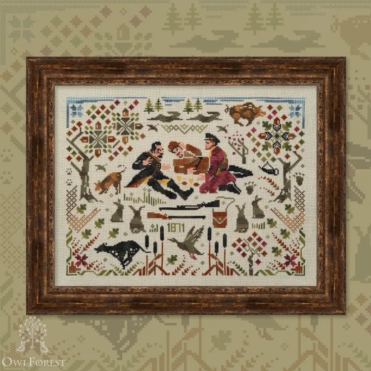 Embroidery kit “Hunters Tales”