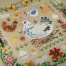Embroidery kit “Speckled Hen”
