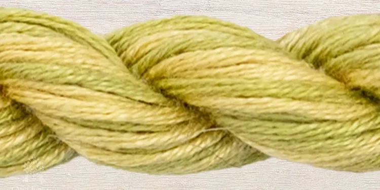 Mouline thread “OwlForest 2314 — Young Leaves” – Owlforest Embroidery