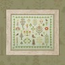 Digital embroidery chart “Owl Forest”