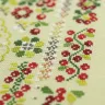 Printed embroidery chart “Lingonberry Summer”