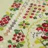 Printed embroidery chart “Lingonberry Summer”