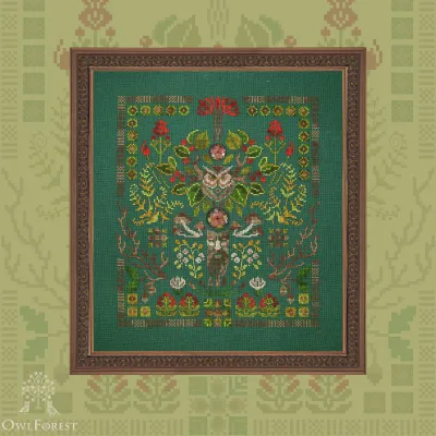 Embroidery kit “Wood Spirit”