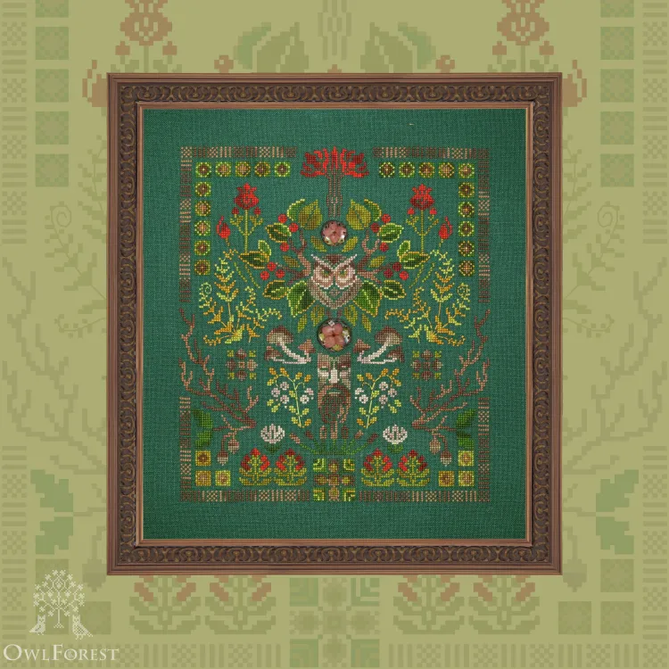 Embroidery kit “Wood Spirit”