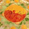 Digital embroidery chart “Tangerine Cats”