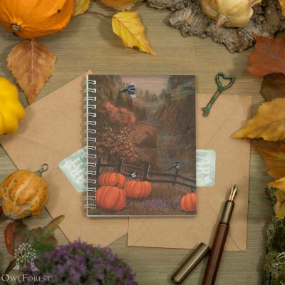 “Autumn at the Foothills” A6 Scribbling Pad 