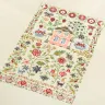 Printed embroidery chart “Strawberry House”