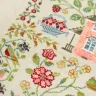 Printed embroidery chart “Strawberry House”