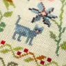 Printed embroidery chart “Strawberry House”