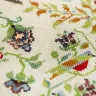 Printed embroidery chart “Strawberry House”