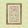 Printed embroidery chart “Strawberry House”
