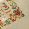 Printed embroidery chart “Speckled Hen”