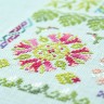 Printed embroidery chart “Hummingbirds”
