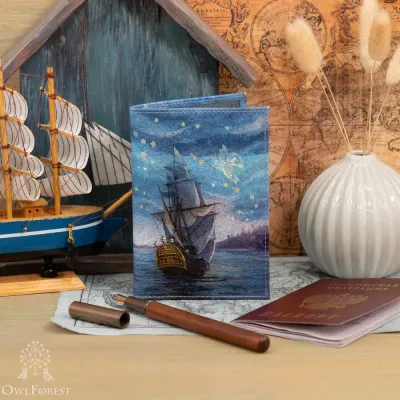 “Columba Constellation” Passport Cover