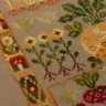 Printed embroidery chart “The Tops and the Roots”