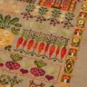 Printed embroidery chart “The Tops and the Roots”