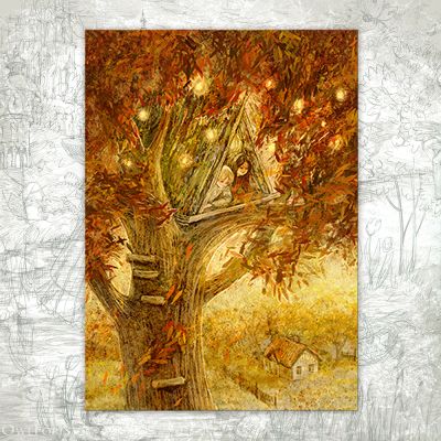 “Secret Hut” Postcard