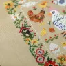 Digital embroidery chart “Speckled Hen”