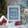 Printed embroidery chart “Winter Window”