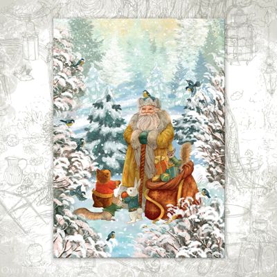 “Titmice Forest” Postcard