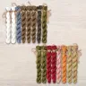 Set of OwlForest Hand-Dyed Threads for the “Provincial Seasons” Chart (Thread Trade n.a. Kirov)