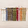 Set of OwlForest Hand-Dyed Threads for the “Provincial Seasons” Chart (Thread Trade n.a. Kirov)