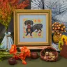 Printed embroidery chart “Faithful Friend” 