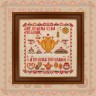Digital embroidery chart “Proverbs. About the Value of Hospitality”
