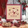 Printed embroidery chart “Candy Fairy” Printed embroidery chart “Candy Fairy”
