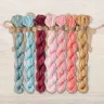 Set of OwlForest Hand-Dyed Threads for the “Easter” Chart (DMC)